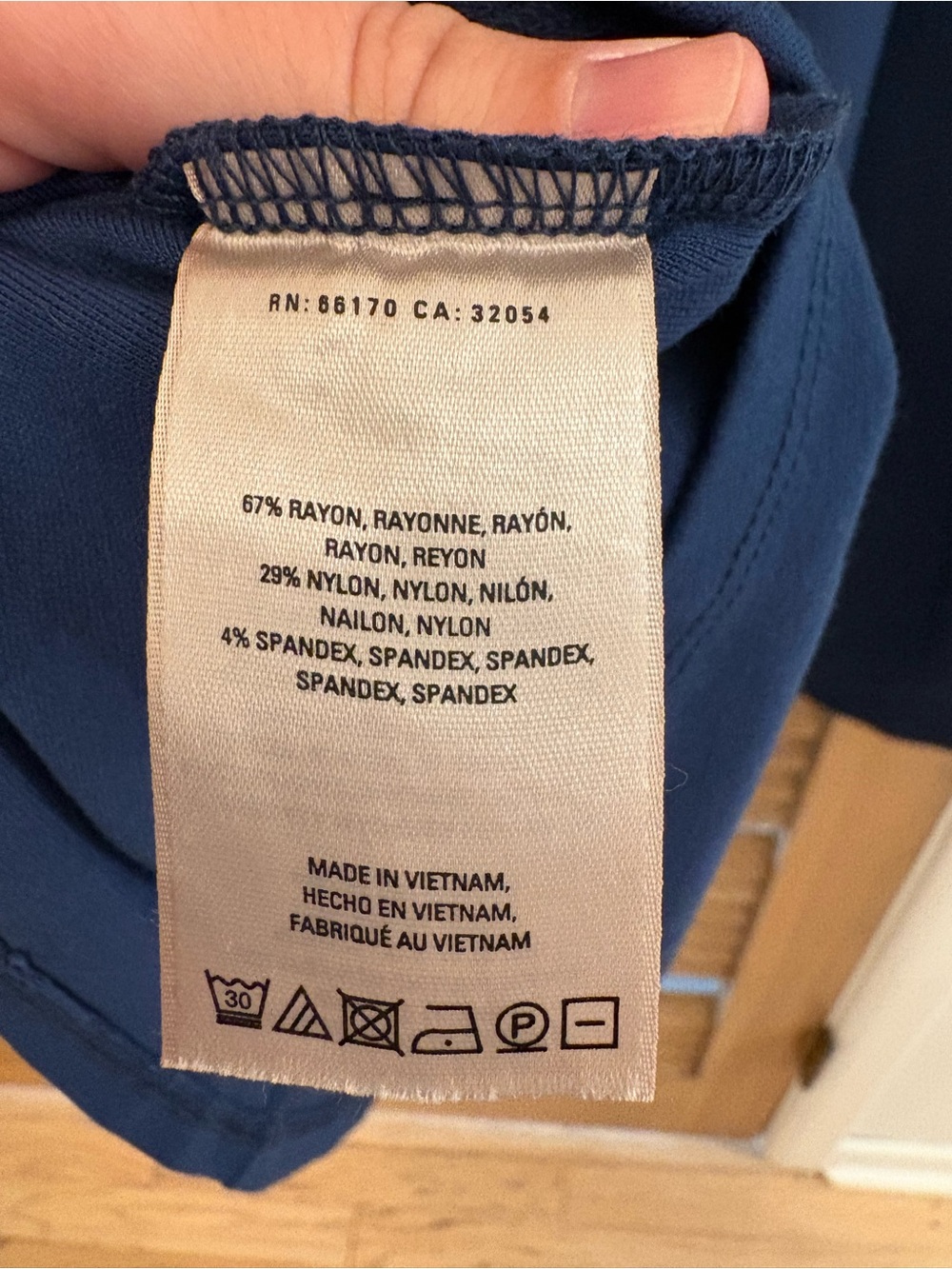 Anthropologie Maeve Midi Skirt Blue Sz 6 - Picture 8 of 11